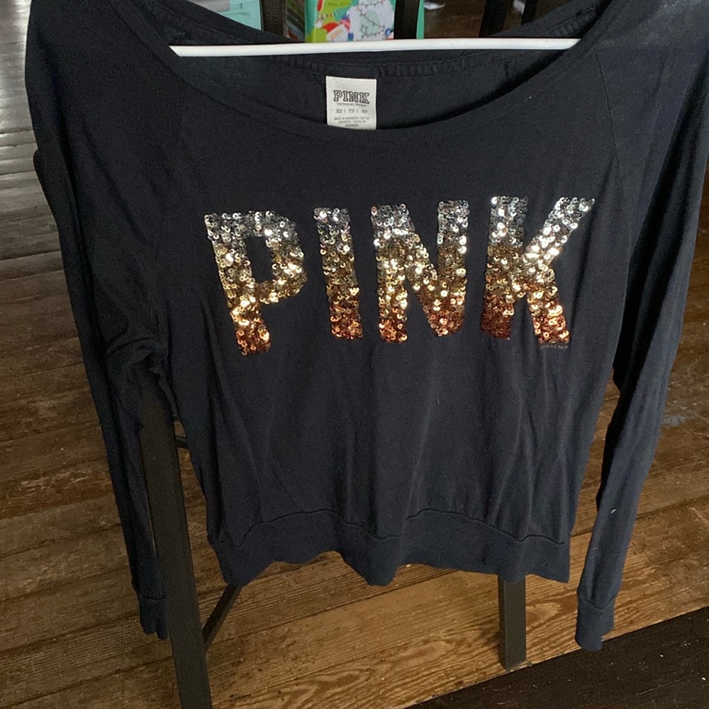 PINK Sequin Shirt